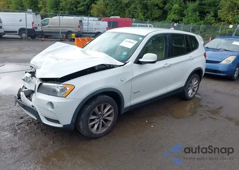 2013 BMW X3 xDrive28I из США, поврежденный, VIN 5UXWX9C56D0D00926